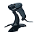 Leitor de Codigo de Barras Area Imager Elgin BR520 2D QR Code USB Preto com Pedestal - Imagem 3