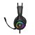Headset Gamer New Hero Striker, RGB, Conector 3.5mm, Drivers de 50mm, Múltiplas Plataformas, Preto - Imagem 2