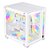 Gabinete Gamer New Hero Majesty, RGB, Mid Tower, Vidro Temperado, Sem Fonte, Sem Fan, Branco - Imagem 2