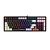 Teclado Mecânico Gamer New Hero Arkana, RGB, Switch Blue, ABNT2, USB, Preto e Cinza - Imagem 1