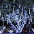 Tubo Chuva De Meteoro Snow Fall LED Branco Frio 80cm Bivolt - Imagem 2