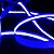 Fita Led Neon Flex De Silicone Azul 5 Metros 12V - Imagem 4