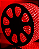 Mangueira Led Vermelho 13mm - 36 Leds por metro 220V - Rolo de 100 metros - Imagem 2