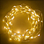 Cordão de Cobre 200 LEDs Fio de Fada 20 metros Branco morno -  Uso interno Bivolt - Imagem 2