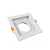 Spot Quadrado Branco Recuado De Embutir PAR20 LED ( Não acompanha a Lâmpada ) - Imagem 2