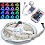 Fita LED SMD 5050 RGB 16 Cores com Silicone IP65 5M 12V - Imagem 1