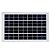 Refletor Holofote LED 100W Placa Solar Branco Frio a Prova D'água IP66 - Imagem 3