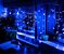 Cascata Fixa 400 LEDS Fio Branco C/ 10 Metros Azul 110V C/10 Metros Com Tomada Macho e Fêmea - Imagem 3