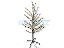 Árvore Cerejeira LED preta com flores 110cm Branco Quente - Imagem 1