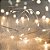 Cordão de Cobre 30 LEDs Fio de Fada 3 metros Branco morno Pilha -  Uso interno - Imagem 4