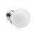 Lâmpada Bulbo 1W LED Bolinha Branco Quente 127V - Imagem 2