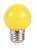 Lâmpada Bulbo 1W LED Bolinha Amarela 127V - Imagem 2