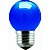Lâmpada Bulbo 1W LED Bolinha Azul 220V - Imagem 2