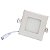 Luminária Plafon 3W LED 8x8 Quadrado Embutir Branco Quente - Imagem 2
