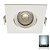 Spot LED SMD 3W Quadrado Direcionável Branco Frio - Imagem 1