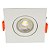 Spot LED SMD 3W Quadrado Direcionável Branco Quente - Imagem 4