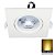 Spot LED SMD 10W Quadrado Direcionável Branco Quente - Imagem 1