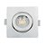 Spot LED SMD 7W Quadrado Direcionável Branco Quente - Imagem 2