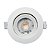 Spot LED SMD 7W Redondo Direcionável Branco Quente - Imagem 3