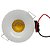 Mini Spot LED 3W Redondo Fixo Embutir SMD Branco Quente - Imagem 4