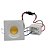 Mini Spot LED 3W Quadrado Fixo Embutir SMD Branco Quente - Imagem 3