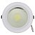 Painel Cob LED 30W Embutir Redondo Branco Morno - Imagem 2