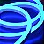 Mangueira Neon De LED Flexível Rolo com 50 Metros Azul - Imagem 3