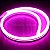 Mangueira Neon De LED Flexível Rolo com 50 Metros Rosa - Imagem 4