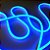 Mangueira Neon De LED Flexível 1 Metro Azul - Imagem 1
