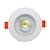 Spot LED SMD 7W Redondo Direcionável Branco Frio - Imagem 4