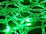 Cordão Fixo 100 LEDs Fio Verde 9,5 Metros Verde 110V Tomada Macho e Femea - Uso interno - Imagem 2
