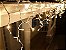 Cascata sequencial 400 LEDs Fio Branco 10 Metros Branco Morno 127V - Imagem 2