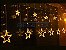 Cascata Sequencial de Estrelas 138 LEDS com 8 Funções Branco Quente 220v M/F - Imagem 3