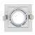 Spot LED Embutir Plana MR16 Quadrado Para Dicroica Branco 10x10CM - Imagem 4