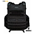 COLETE ARMOR CORDURA 1000D - PRETO - Imagem 1