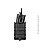 PORTA CARREGADOR RELOAD 5.56 INVICTUS PRETO - Imagem 1
