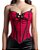 Corset Red Vamp - PRONTA ENTREGA - Imagem 1