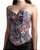 Corset Floral Azul - PRONTA ENTREGA - Imagem 3
