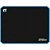 Mousepad Gamer Fortrek 44x35cm Speed Borda Costurada Azul - MPG102 - Imagem 1