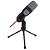 Microfone Condensador Mymax P2 com Suporte de Mesa, Omnidirecional - MFVS-MICDP2/BK - Imagem 1