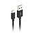Cabo Tipo C C3Tech 2 Metros Preto - CB-C20BK - Imagem 1