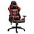 Cadeira Gamer Draxen DN3 Reclinável com Almofadas cor Preto/Vermelho - DN003/RD - Imagem 2