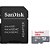 Cartão de Memória 128GB Sandisk Ultra Micro SD Classe 10 com Adaptador- SDSQUNR-128G-GN3MA - Imagem 2