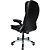 Cadeira Presidente Confort MaxOffice em PU Giratória Preto - MOCH-1311/BK - Imagem 5