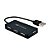 Hub USB 2.0 C3tech 4 Portas - HU-220BK - Imagem 1