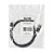 Cabo Iphone Lightning EVUS 1 Metro Nylon Fast Charge Preto - C-057 - Imagem 2