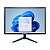 Monitor Bluecase 20" LED 75Hz 5ms HDMI VGA Ajuste de Inclinação Vesa- BM20K4HVW - Imagem 1