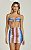 Saia Aline Shibori Blue - Imagem 2