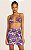 Saia Aline Floral Purple - Imagem 1