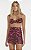 Mini Saia Drap Lua Ikat Brown - Imagem 1